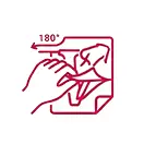 Transferpapier wird entfernt