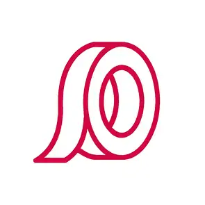 Kreppband zum Fixieren und Positionieren der Beschriftung